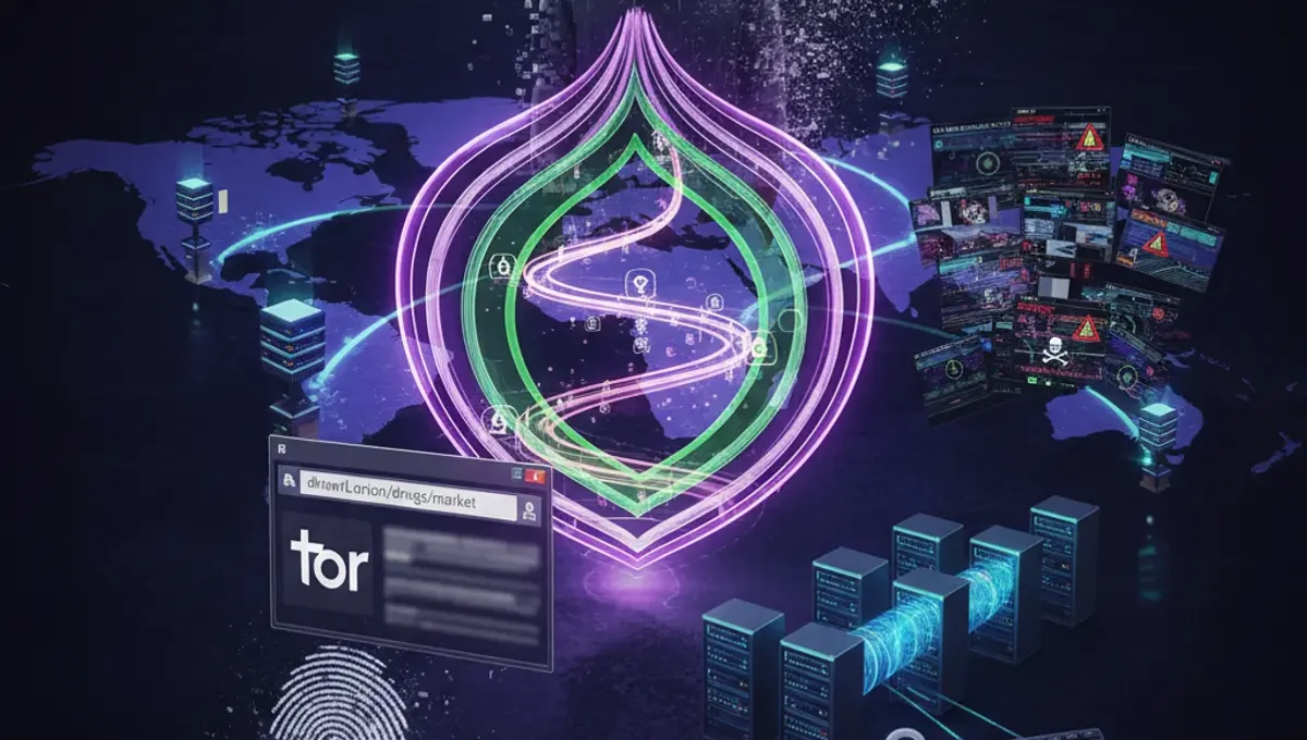 Dark Web Drug Markets: Structure, Risks & Law Enforcement